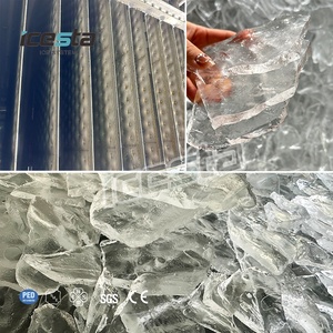 ICESTA Larga vida útil <span class=keywords><strong>Evergy</strong></span> Saving Alta productividad 90 toneladas Contenedor Flake Ice Plant con sistema automático de entrega de hielo - Product Image 4