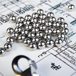 Decantador de cuentas de Metal de alta calidad de 3/32 pulgadas, <span class=keywords><strong>2.381mm</strong></span>, grado 200, bolas de acero de limpieza de acero inoxidable Aisi 304 - Product Image 2