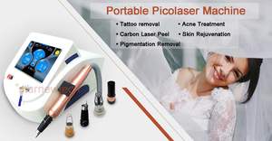 Borrador de tatuaje <span class=keywords><strong>láser</strong></span> diodo de picosegundo 755nm interruptor Q 1320nm cuidado facial 532nm Nd Yag 1064nm pigmentación ceja dispositivo Trmoval - Product Image 3