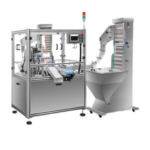 Máquina de Ensamblaje de Tapas de Alta Velocidad de Dos Partes, Tipo Push-Pull, para Tapas a Prueba de Niños, Tapas de Agua de 19L, Vibrador Automático, 8000 por Hora - Product Image 1