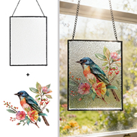 EffiPrint Impresión Bajo Demanda, Vitral Rectangular Personalizado con su Diseño Impreso para Decoración de Ventanas