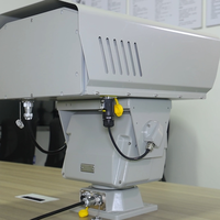 Caméra à objectif optique JEC J-PT-7230 86X et caméra thermique 25 mm, portée de détection de 3 km, haute précision, PTU motorisé pour extérieur