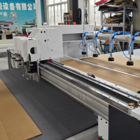 XK Vibrationsmesser Digitaler Schneideplotter für Wellpappe Graupappe Wabenverpackung Schneiden mit Saugnapf