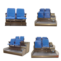 Siège télescopique JY-720 pour gradins, chaise de tribune rétractable, système de sièges modulaires, intérieur/extérieur, stade, arène, plastique
