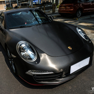 TSAUTOP 1.52*30m Matte Schwarz Gebürstetem Aluminium <span class=keywords><strong>Vinyl</strong></span> Beste Matte Black <span class=keywords><strong>Vinyl</strong></span> <span class=keywords><strong>Wrap</strong></span> - Product Image 1