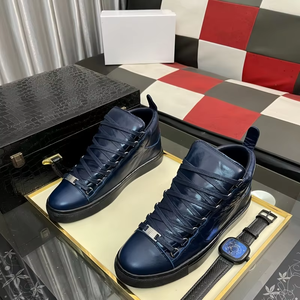 Zapatillas de Diseñador de Lujo de Alta Calidad 2026, Originales Ba's, Talla Grande para Hombre, en Cuero Genuino, Modernas y a la Moda - Product Image 6