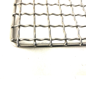 Tapis de gril en fil serti 304SS portable-<span class=keywords><strong>Mini</strong></span> grille de barbecue en maille hexagonale pour poisson, crevettes et légumes | Camping, pique-niques, talonnage - Product Image 5
