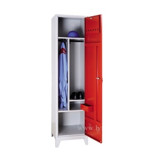 Armario Metálico de Estilo Moderno de 2000 mm de Altura, Armario de Acero para Guardar Ropa, para el Hogar, Oficina, Taller, Almacén, Dormitorio - Product Image 2