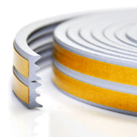 Bandes de mousse EPDM autocollantes en forme de D/E/U pour cadre de porte et fenêtre, étanches et coupe-vent