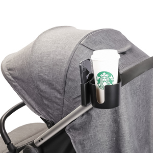 New Design Cup Holder For Stroller Universal Bottle Drink Holder 360 Degrees Rotating Stroller Cup Holder