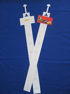 Échantillon gratuit Étagère Talker Strip Supermarket Colorful Hanging Display Injection Plastic Clips Strips - Product Image 5