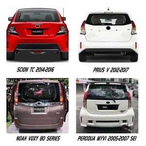 2 Luces LED Reflectoras para Parachoques Trasero de Coche para TOYOTA <span class=keywords><strong>Prius</strong></span> V NOAH 80 YARIS CROSS GR COROLLA, Luces DRL Traseras, Accesorios de Luz de Freno - Product Image 4