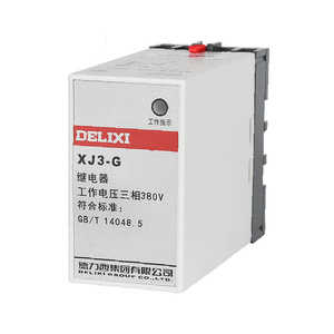 รีเลย์ตรวจสอบแรงดันไฟฟ้า 3 เฟส De-Lixi XJ3-G 2 5 D 380 ป้องกันไฟฟ้าขาด/ลำดับเฟสผิด/โอเวอร์โหลด มอเตอร์กลับทางสำหรับปั๊ม - Product Image 1