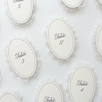 Carte d'invitation de mariage personnalisée, décoration en dentelle de luxe, lettrage en relief, dorure à chaud