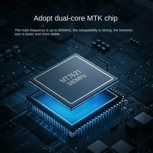 Routeur WIFI 5 double bande 2,4 GHz 5,8 GHz haute vitesse 1200 Mbps 4LAN 1WANB double processeur avec pare-feu Solution MT7621 - Product Image 4