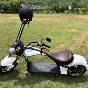 สกู๊ตเตอร์ไฟฟ้าซิตี้โคโค่รุ่นปี 2023 ยางใหญ่ จักรยานยนต์ไฟฟ้าในเมือง กำลังมอเตอร์ 2000 วัตต์ พร้อมใบรับรอง CE EEC - Product Image 3