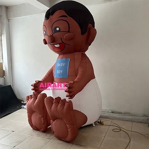Airart Factory Personnaliser la publicité Modèle gonflable Lovely Gonflable Cartoon Character Giant Gonflable Baby - Product Image 3