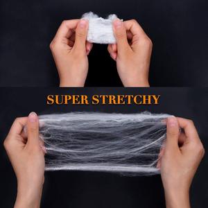 Décor à la maison Halloween décorations de toile d'araignée décorations de maison hantée coloré Halloween araignée fête fournitures de vacances cadeaux - Product Image 4