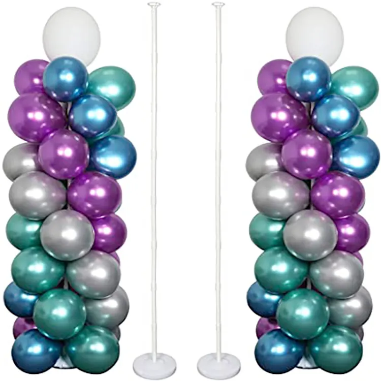 Easy set up collapsible economic birthday party wedding event decorations balloon display stand