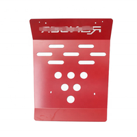 Plaque de protection anti-éclaboussures en aluminium épaississant en usine sous la protection du moteur avant du corps adaptée au couvercle de protection du moteur Ranger T6T7 avec logo