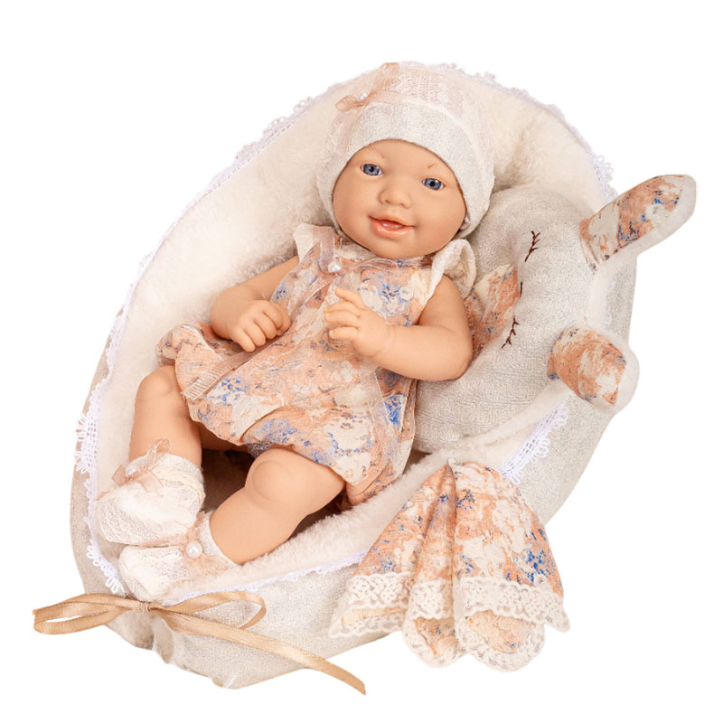 12in Reborn Baby Mini Doll Lifelike Soft Touch Baby 3D Skin