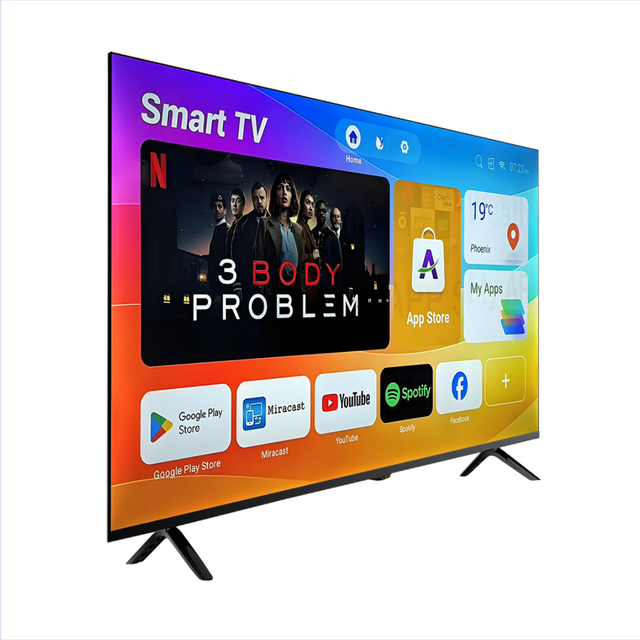 32 Inch Smart TV With Android Webos Google System Wifi TV 43 50 55 65 75 85 Inch for Home Hotel Frameless Smart TV