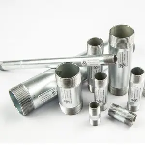 Galvanized electrical rigid conduit nipple pipe fittings