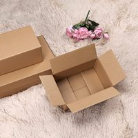 Boîtes d'emballage postal en carton ondulé pour petites entreprises en gros Boîtes en papier pour l'expédition