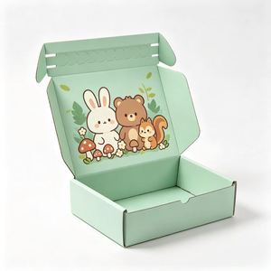 Caja de Envío Personalizada FX OEM, con Tira de Apertura Fácil, Construcción Resistente de Cartón Corrugado, Impresión a Cuatro Colores, Plegable, para Regalos - Product Image 1