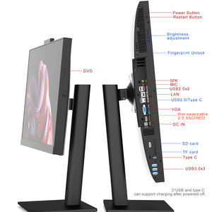 Computadora de Escritorio Todo en Uno Wandong 2026 de 21.5/23.8 Pulgadas, Nueva, con AMD Ryzen 7 9800x3d, DDR5 8GB, SSD, Windows 11, para Juegos/Diseño - Product Image 5