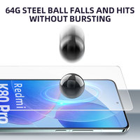 Protector de Pantalla de Vidrio Templado Transparente de Lujo 9H 2.5D Antirrayaduras para Teléfono Móvil Xiaomi Redmi K80 K90 Pro MAX, Venta al por Mayor