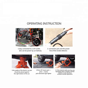 Fantástica calidad china de 12 voltios eléctrico portátil coche tijera <span class=keywords><strong>jack</strong></span> para venta - Product Image 5
