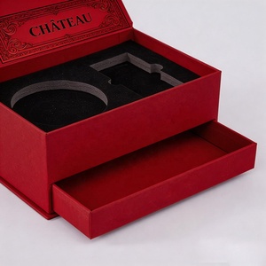 Boîte en forme de <span class=keywords><strong>livre</strong></span> magnétique avec logo personnalisé, boîte rigide en carton solide, emballage cadeau avec insert en EVA - Product Image 5