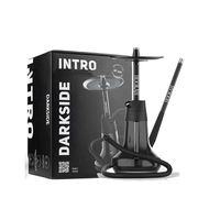Nouveau Design Darkside Russe Ensemble Complet Chicha pour bar Portable Arabe Narguilé Kit Présentoir Shisha Ensemble