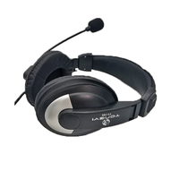 Casque filaire universel supra-auriculaire avec micro, câble de 1,2 m, interface 3,5 mm, best-seller, haut-parleurs 40 mm, contrôle par boutons pour PC Gaming