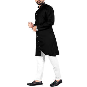 Shalwar Kameez de Algodón de Diseño de Alta Calidad para Hombre, Transpirable y Personalizable, Venta al por Mayor OEM para Adultos - Product Image 4