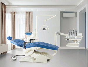 Sillones Dentales Eléctricos de Bajo Precio - Reposabrazos Giratorios de Lujo en Material PU con Diseño Amplio y Extendido - Product Image 5