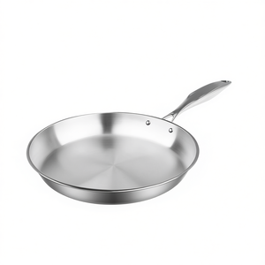 Sartén de Acero Inoxidable DB de 32 cm, Cerámica Antiadherente, Apta para Cocina de Inducción, Diseño Moderno, Redonda, Solo Limpieza a Mano - Product Image 1