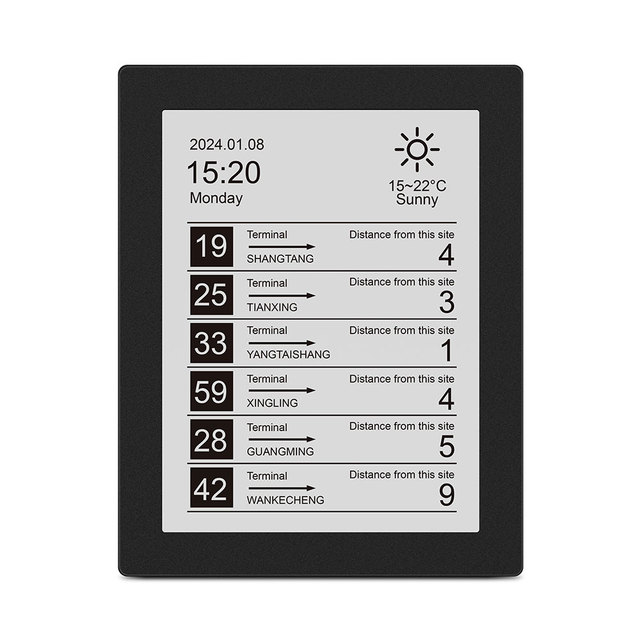 13.3 Inch Waterproof HD E-ink Display Android IP54 Battery Lasts for 45 Hours Applicable to Outdoor Advertising Eink Tablet
