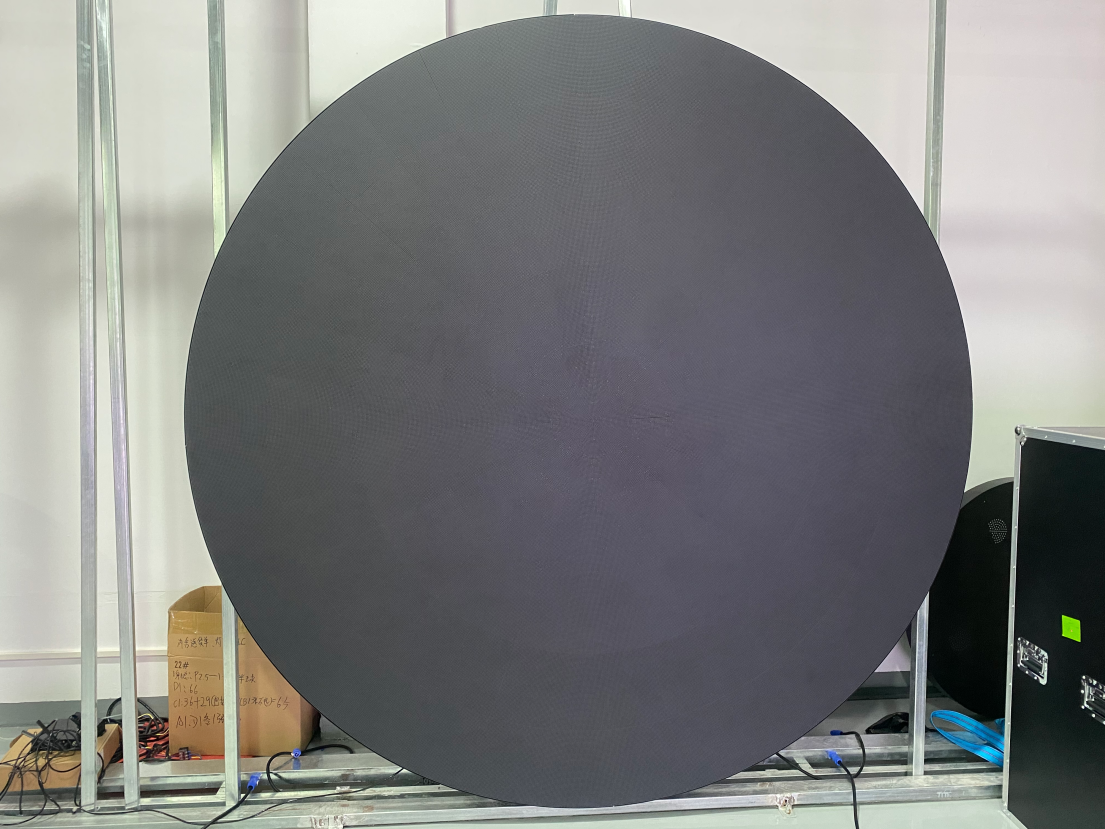 rotate circle led screen