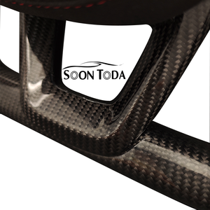 Alcantara สีดำครึ่งคาร์บอนไฟเบอร์กำหนดเองสำหรับ <span class=keywords><strong>Audi</strong></span> <span class=keywords><strong>RS</strong></span> A3 A4 A5 A6 B8 A7 A8 C7 RS4 RS3 B6 Q8 S5 <span class=keywords><strong>Q7</strong></span> S4 S3 - Product Image 3