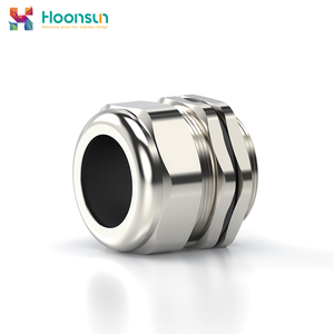 Prensaestopas de latón de baja tensión IP68 impermeable M16-M32, conector metálico niquelado para entrada de <span class=keywords><strong>cable</strong></span> de alimentación en cajas de conexiones y paneles - Product Image 3