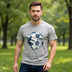 T-Shirt Unisex 210GSM 100% Cotone, Casual con Stampa DTF, Traspirante e Resistente, Maglietta da Uomo - Product Image 3