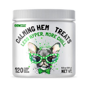 ワンストップOEMサービスペットヘルスケアサプリメント落ち着いたソフトチューズ吠え噛むのを助ける - Product Image 1