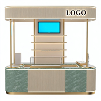 Conception professionnelle haut de gamme beauté maquillage parfum magasin meubles vitrine commerciale cosmétique dubaï parfums kiosque
