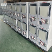110V-220V 전기식 적층형 2-3층 금속 본체 일본 가챠 50mm-80mm 캡슐 토이 자판기 (애니메이션 상점용)