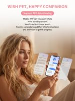 Robot Compagnon IA, Poupée Parlante Multilingue pour l'Apprentissage des Enfants, Contes, Conversations Vocales, Cadeau Familial, Robot IA