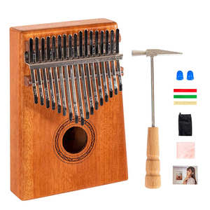 Suministro de fábrica Kalimba 17 <span class=keywords><strong>teclas</strong></span> pulgar Piano Gecko Kalimba Musical a la venta - Product Image 1