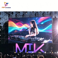 Pantalla LED de Alquiler para Exteriores TOPvision P2.976 P3.91 P4.81, 500x1000mm, IP65 Impermeable, Alta Definición, para Conciertos y Espectáculos