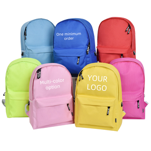 Wholesale Custom Logo Kid School Bag <b>Student</b> Bolsas Escolares Casual Book Bag for Donate Children <b>Backpack</b> Boy 600D School Bags - Product Image 1